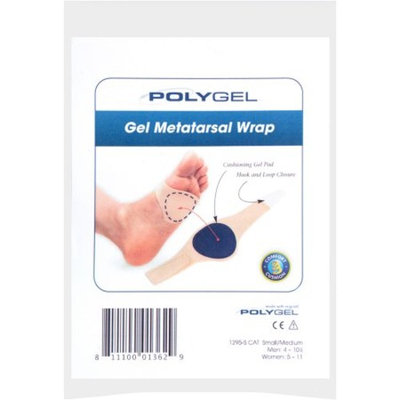 Natracure Gel Metatarsal Wrap: Small/ Me