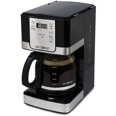 Mr. Coffee SA PT JWX27KV 12 CUP PROGRAMMABLE COFFEE MAKER BRU