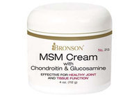 Bronson Vitamins MSM Cream with Chondroitin & Glucosamine