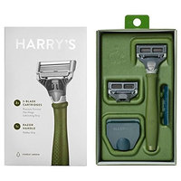 Harry's Men's Razor with 2 Razor Blades - Forest Green