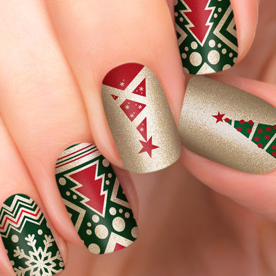 Incoco.com Incoco Nail Polish Strips, Christmas Magic