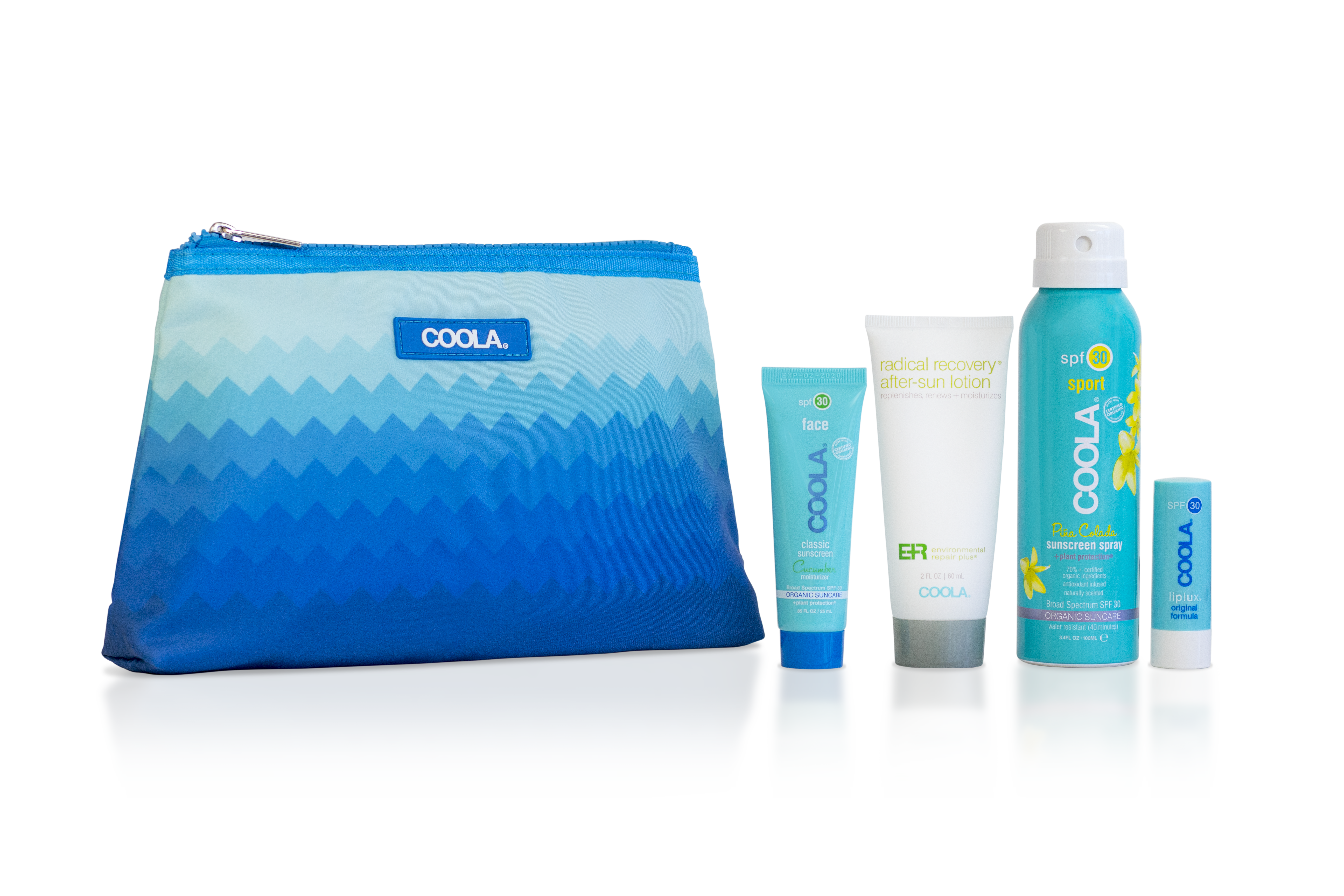COOLA 4 Piece Organic Suncare Travel Set