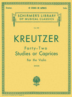42 Studies Or Caprices - Violin: Violin Sheet Music