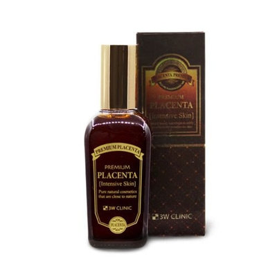 3W CLINIC Premium Placenta Intensive Skin 4.90Oz Wrinkle Moisturizing Nutrition