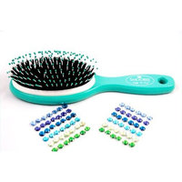 Smoobee Stickers for No Cry Hairbrush - Princess Red Purple