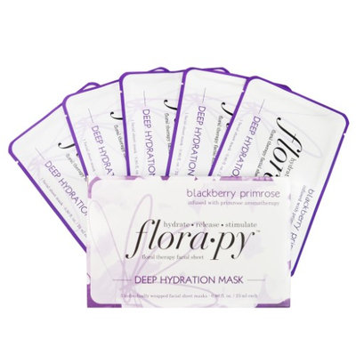 Florapy Beauty Florapy Deep Hydration Sheet Mask, Blackberry Primrose, 5 Ct