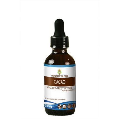 Nevada Pharm Cacao Tincture Alcohol-FREE Extract, Organic Cacao (Theobroma cacao) Dried Raw Beans 2 oz