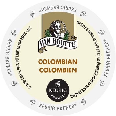 Van Houtte Colombian Medium Coffee, K-Cup Portion Pack for Keurig Brewers
