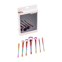 Zoe Ayla Unicorn Mermaid Style 7 Piece Essentials Brush Set - Mix