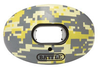 Battle Sports Oxygen Mouthguard Yellow Camo