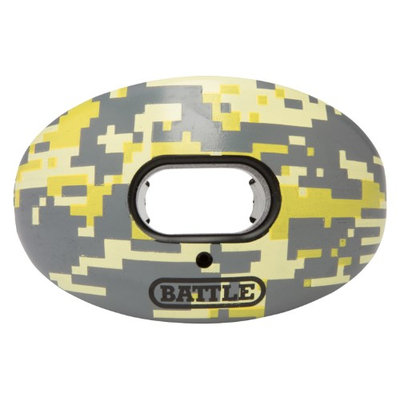 Battle Sports Oxygen Mouthguard Yellow Camo