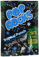 Pop Rocks Popping Candy, 36 pks, Fruit Punch, 1 case