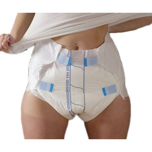 2 Diapers - Abri-form M4 X-Plus - Medium or Large size - ABDL