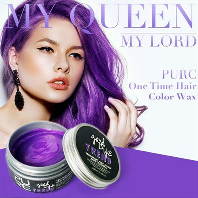 Creazy NEW DIY Hair Clay Wax Mud Dye Cream Grandma Hair Ash Dye Temporary