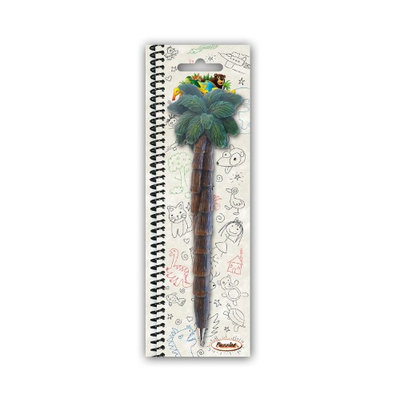 Puzzled Resin Pen Palm Tree