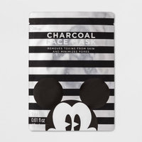 Mickey Mouse Face Mask Charcoal - 0.61 fl oz