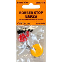 Beau Mac Bobber Stop Eggs (4-8 LB 40 PACK)