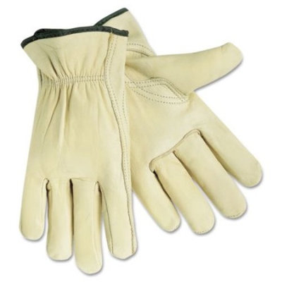 MCR Safety Leather Driver Gloves, Beige, 2 / Pair (Quantity)