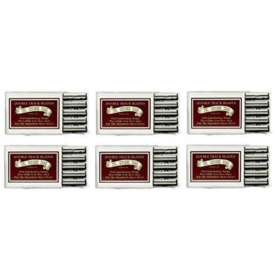 Colonel Ichabod Conk Trac II Razor Blades 10 ct. (Pack of 6) + FREE Schick Slim Twin ST for Sensitive Skin