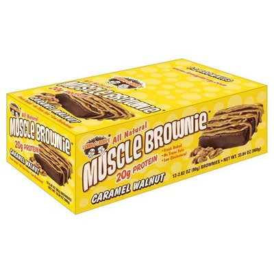 Lenny & Larry's Muscle Brownie, Caramel Walnut, 2.82-Ounce (Pack of 12)