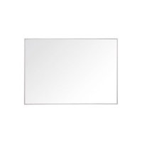 Avanity Sonoma 28 in. L x 39 in. W Framed Wall Mirror in Nickel