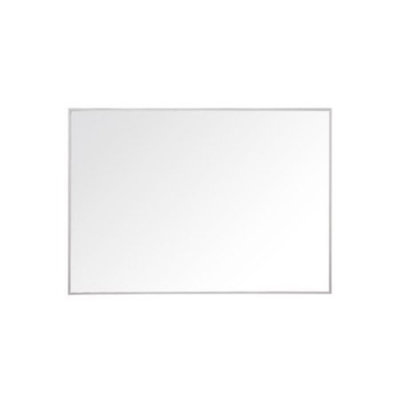 Avanity Sonoma 28 in. L x 39 in. W Framed Wall Mirror in Nickel