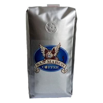 San Marco Coffee Flavored Whole Bean Coffee, Caramel Sundae, 1 Pound