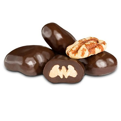 Albanese Confectionery Albanese Dark Chocolate Pecans, 2LBS