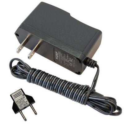 HQRP Rapid Charger for Eton American Red Cross FRX3, FRX2, FRX1, Microlink FR170, Axis AM FM Weather Alert Radio AC Adapter Power Supply Cord + Euro Plug Adapter