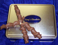 Lang's Chocolates Karmalicious 2lb Dark Chocolate Tin
