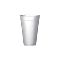 Wincup C1618 CPC 16 & 18 oz Foam Cup White - Case of 500