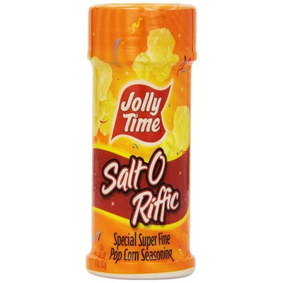 Reese Jolly Time Popcorn Seasoning Salt O Riffic, 4 OZ (Pack of 6)