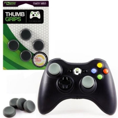 KMD Thumb Grips For Sony PlayStation 3/Microsoft Xbox 360 Black
