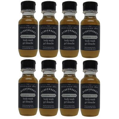 Beekman 1802 Dispensary Body Wash Lot of 8 Each 1oz Bottles. oz (Pack of 8)