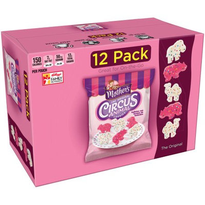 Kellogg Sale Company Mother's The Original Circus Animal Cookies 12 ct (Pack Of 4)