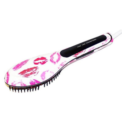 Z-Comfort Essential Ceramic Hair Detangling Brush Lips
