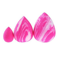 Gowind7 Makeup Foundation Wet Dry Flawless Water Drop Puffs Facial Beauty Tool 3Pcs