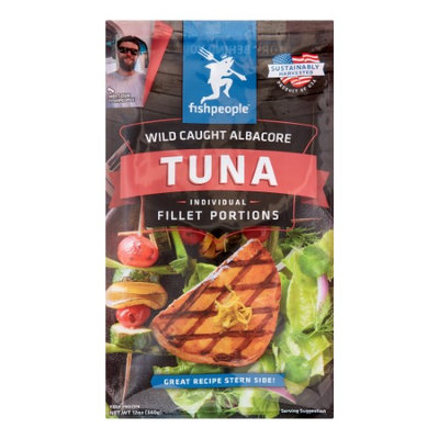 Fishpeople Wild Albacore Tuna Fillets, 2 portions, 12 Oz (Frozen)