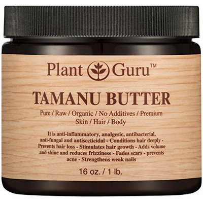 Tamanu Body Butter 16 oz. 100% Pure Raw Fresh Natural Cold Pressed. Skin Body and Hair Moisturizer, DIY Creams, Balms, Lotions, Soaps.