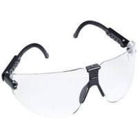 LEXA METALLIC SLATE TEMPLE SAFETY SPECTACLE-M
