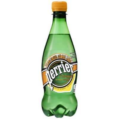 Perrier Sparkling Natural Mineral Water, Lemon Orange, 16.9 Fl Oz (Pack of 24)