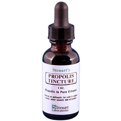 Steuart's Natural Health Steuart's Propolis Tincture 1oz. No Residue An Amazing Product