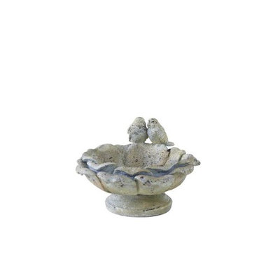 K & K Interiors Perching Birds Birdbath