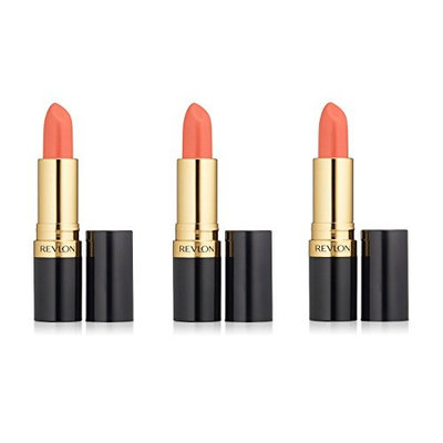 Revlon Super Lustrous Lipstick Shine #828 Carnival Spirit (Pack of 3) + FREE Makeup Blender