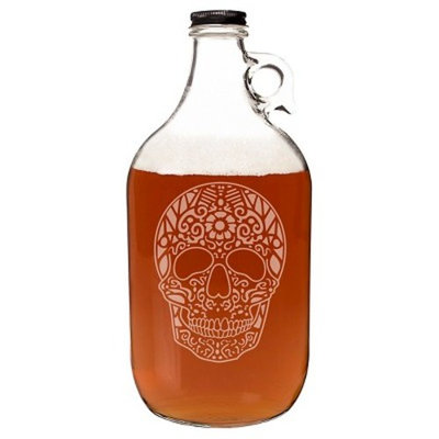 Cathy's Concepts 64-oz. Sugar Skull Craft Beer Growler