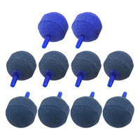 10 Pcs 5mm Air Tube Mineral Bubbles Air Stone Airstone for Aquarium Pump
