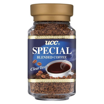 UCC Japan’s No.1 Coffee Brand Top Grade Special Blend Instant Coffee, Select Roasted Beans, Tastes Just Like Fresh Brewed (3.45oz, 98g)