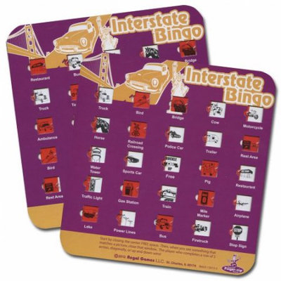 Original Toy Company Regal Games Interstate Travel Bingo (2 Cards)