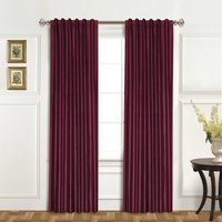 United Curtain 100% Dupioni Silk Curtain Panel