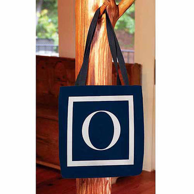 Thumbprintz - Classic Block Monogram Tote Bag